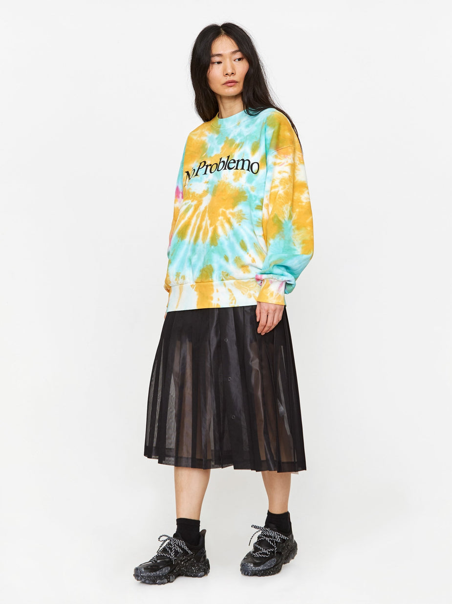Aries Aries No Problemo Tie Dye Sweatshirt - Multi. - Multi