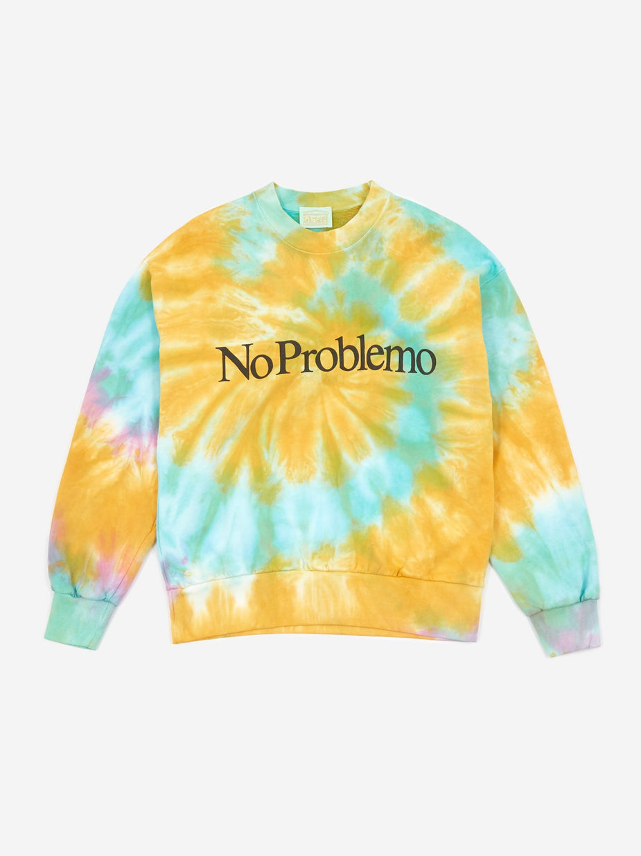 Aries Aries No Problemo Tie Dye Sweatshirt - Multi. - Multi