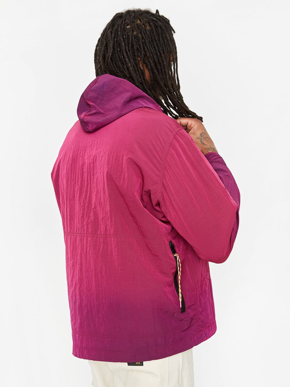 Aries Aries Ombre Dyed Tech Jacket - Fuschia - Pink