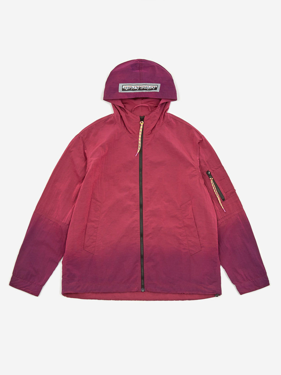 Aries Aries Ombre Dyed Tech Jacket - Fuschia - Pink