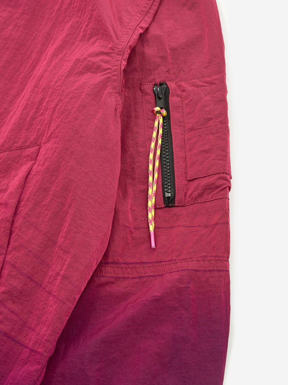 Aries Aries Ombre Dyed Tech Jacket - Fuschia - Pink