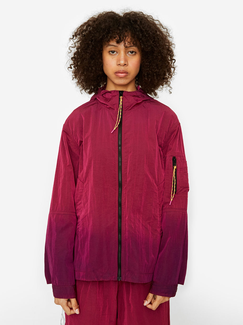 Aries Aries Ombre Dyed Tech Jacket - Fuschia - Pink