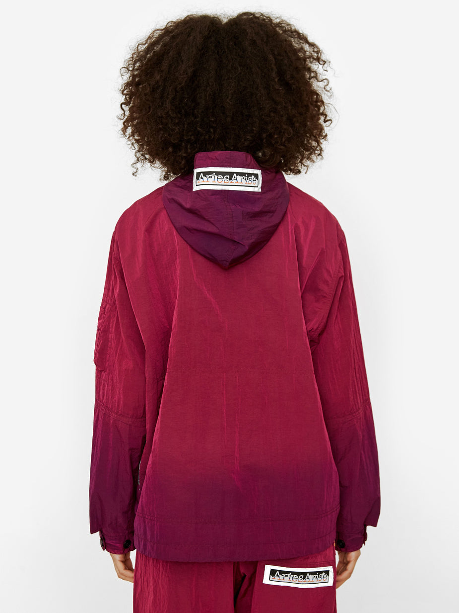 Aries Aries Ombre Dyed Tech Jacket - Fuschia - Pink