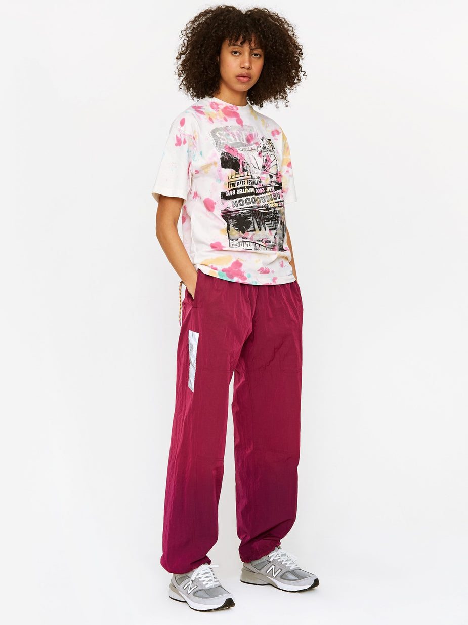 Aries Aries Ombre Dyed Track Pant - Fuschia - Pink