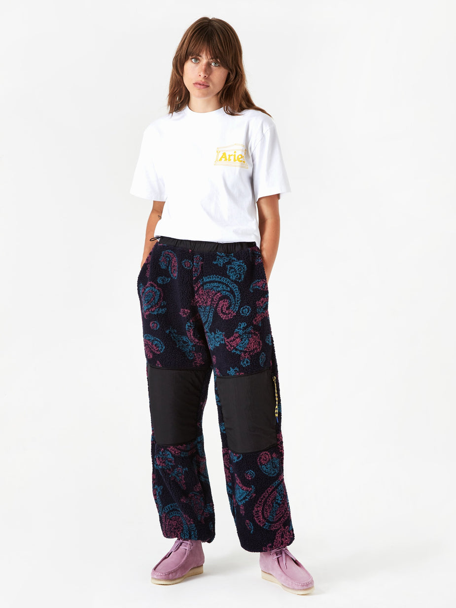 Aries Aries Paisley Fleece Track Pant - Paisley - Other