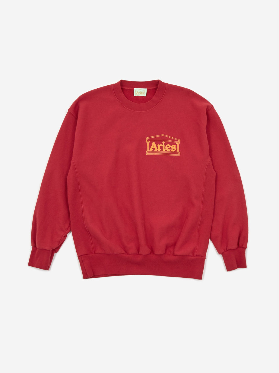 Aries Aries Premium Temple Sweatshirt - Red - Red