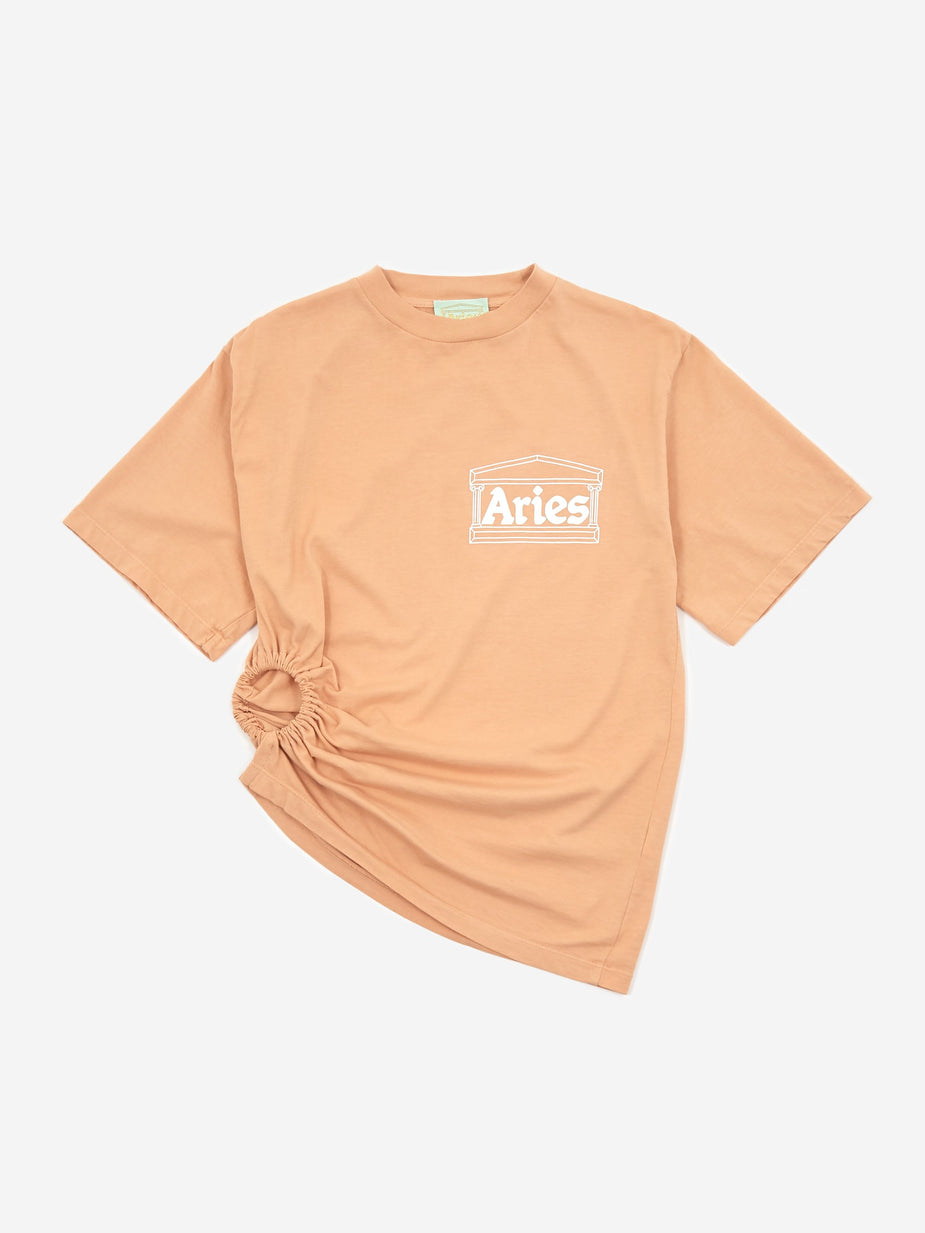 Aries Aries Ring T-Shirt - Peach - Orange