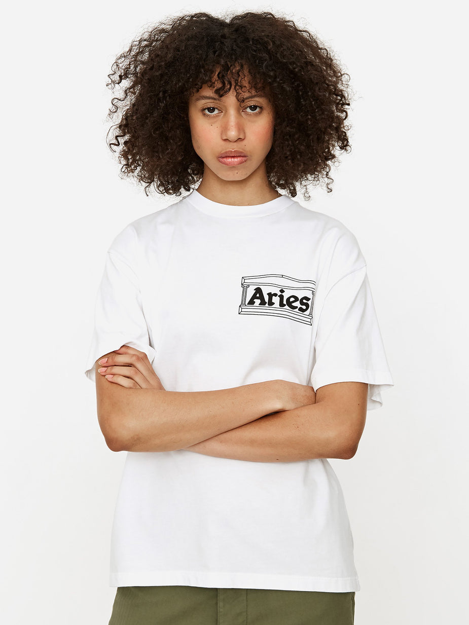 Aries Aries Skate Shortsleeve T-Shirt - White - White