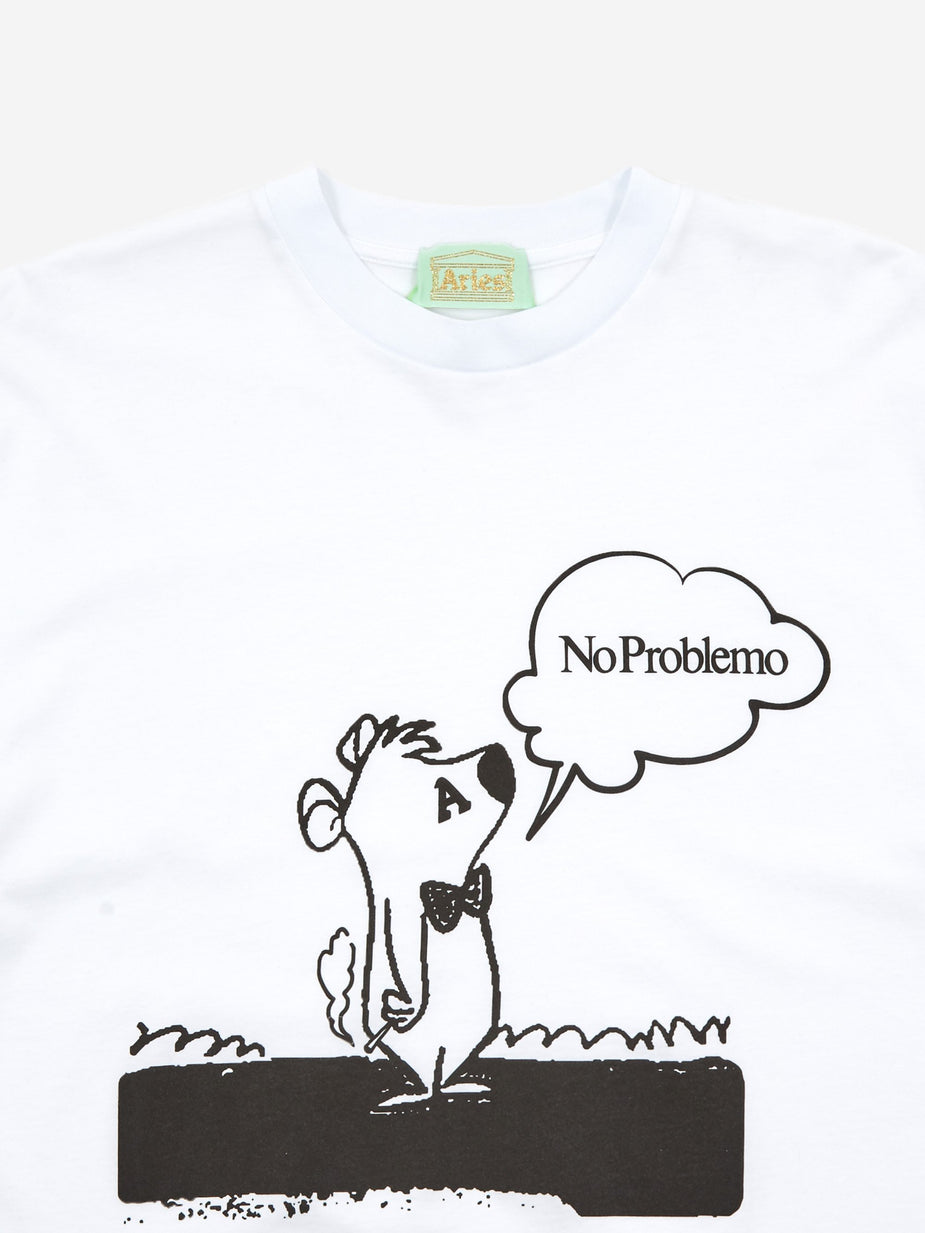 Aries Aries Stoner  Bear Shortsleeve T-Shirt - White - White - White
