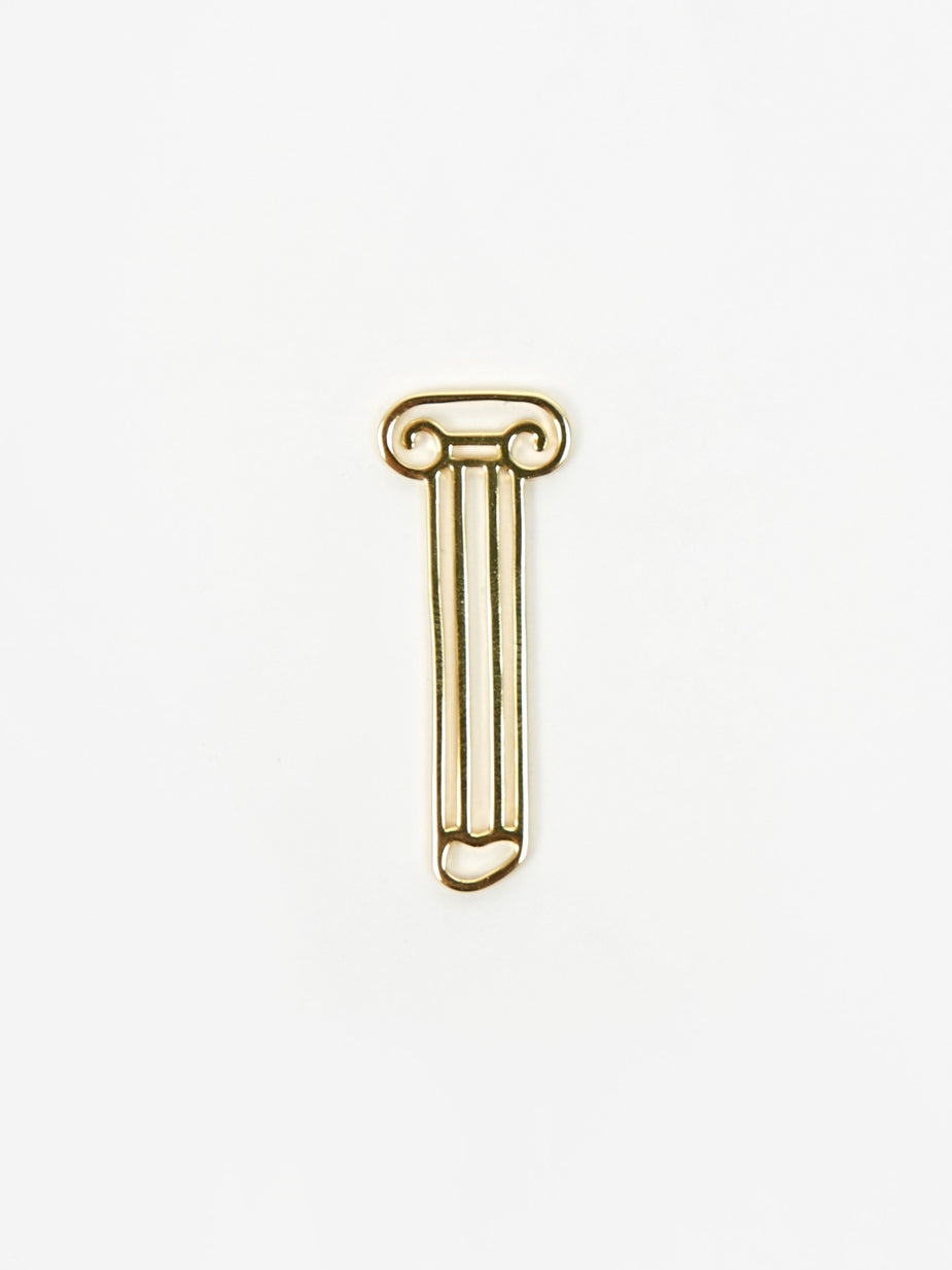 Aries Aries x Hillier Bartley Column Charm - 14k Gold Plated - Gold