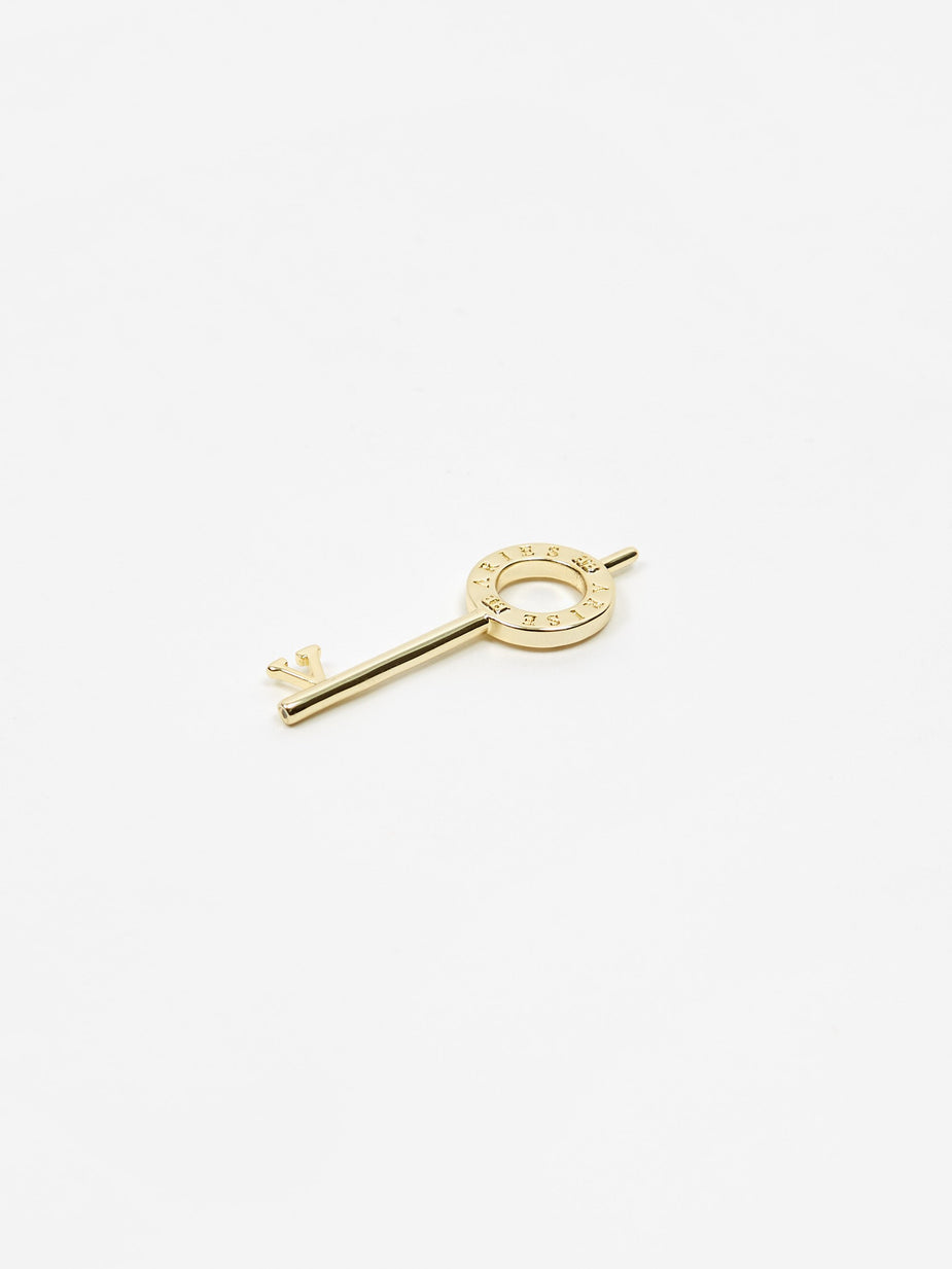 Aries Aries x Hillier Bartley Handcuff Key Charm - 14k Gold Plated - Gold