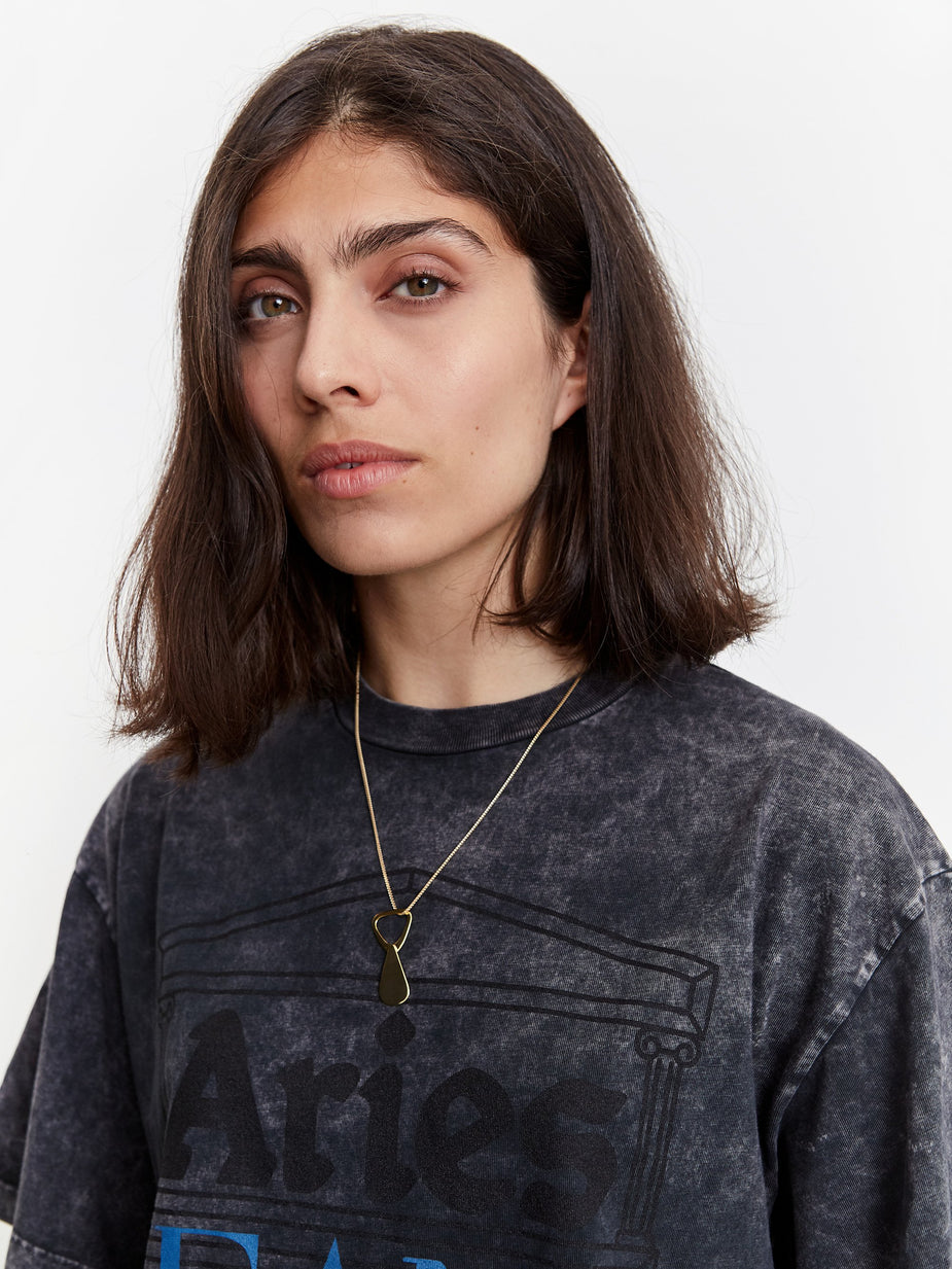 Aries Aries x Hillier Bartley Ring Pull Charm - 14k Gold Plated - Gold