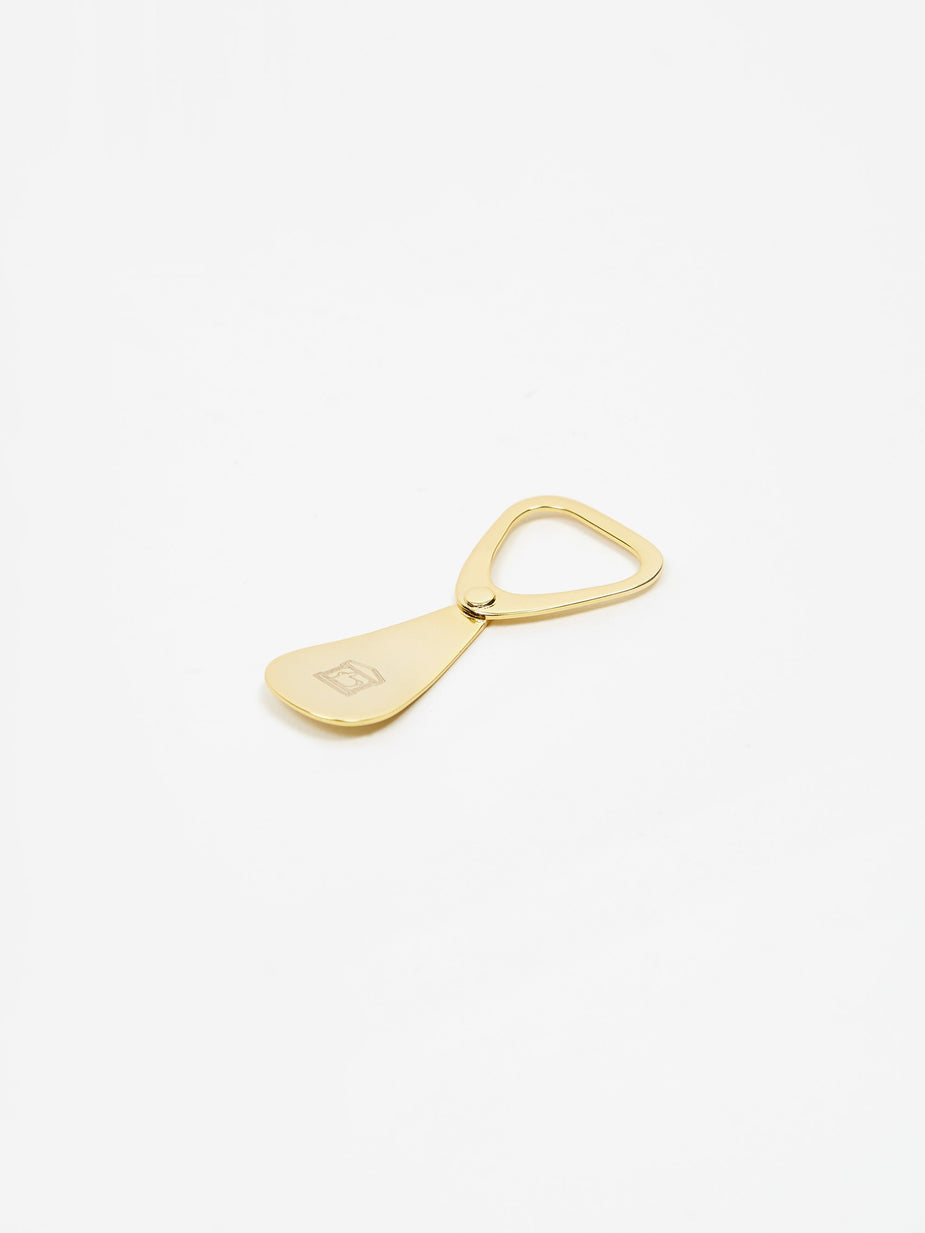 Aries Aries x Hillier Bartley Ring Pull Charm - 14k Gold Plated - Gold