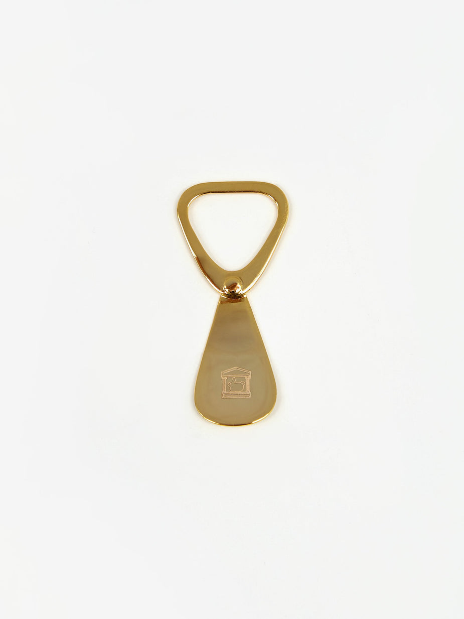 Aries Aries x Hillier Bartley Ring Pull Charm - 14k Gold Plated - Gold