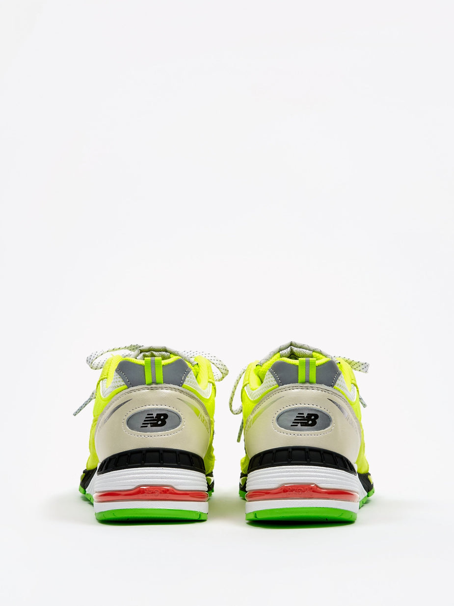 Aries Aries x New Balance 991 - Neon Yellow/Silver - Yellow