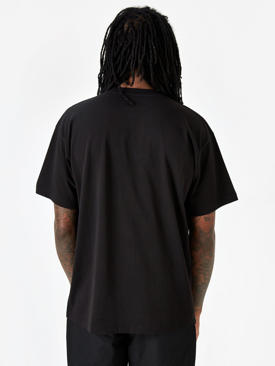 Aries Aries x New Balance AriesArise Shortsleeve T-Shirt - Black - Black