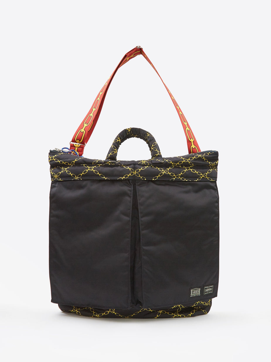 Aries Aries x Porter Yoshida & Co Helmet Bag - Black - Black