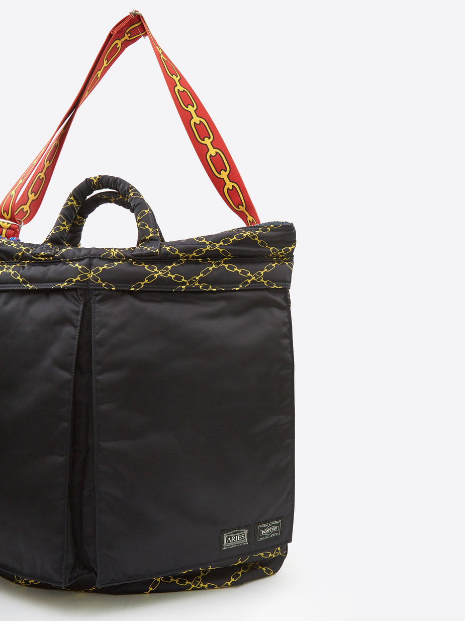 Aries Aries x Porter Yoshida & Co Helmet Bag - Black - Black