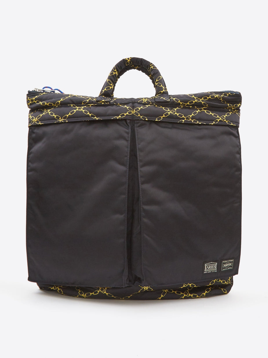 Aries Aries x Porter Yoshida & Co Helmet Bag - Black - Black