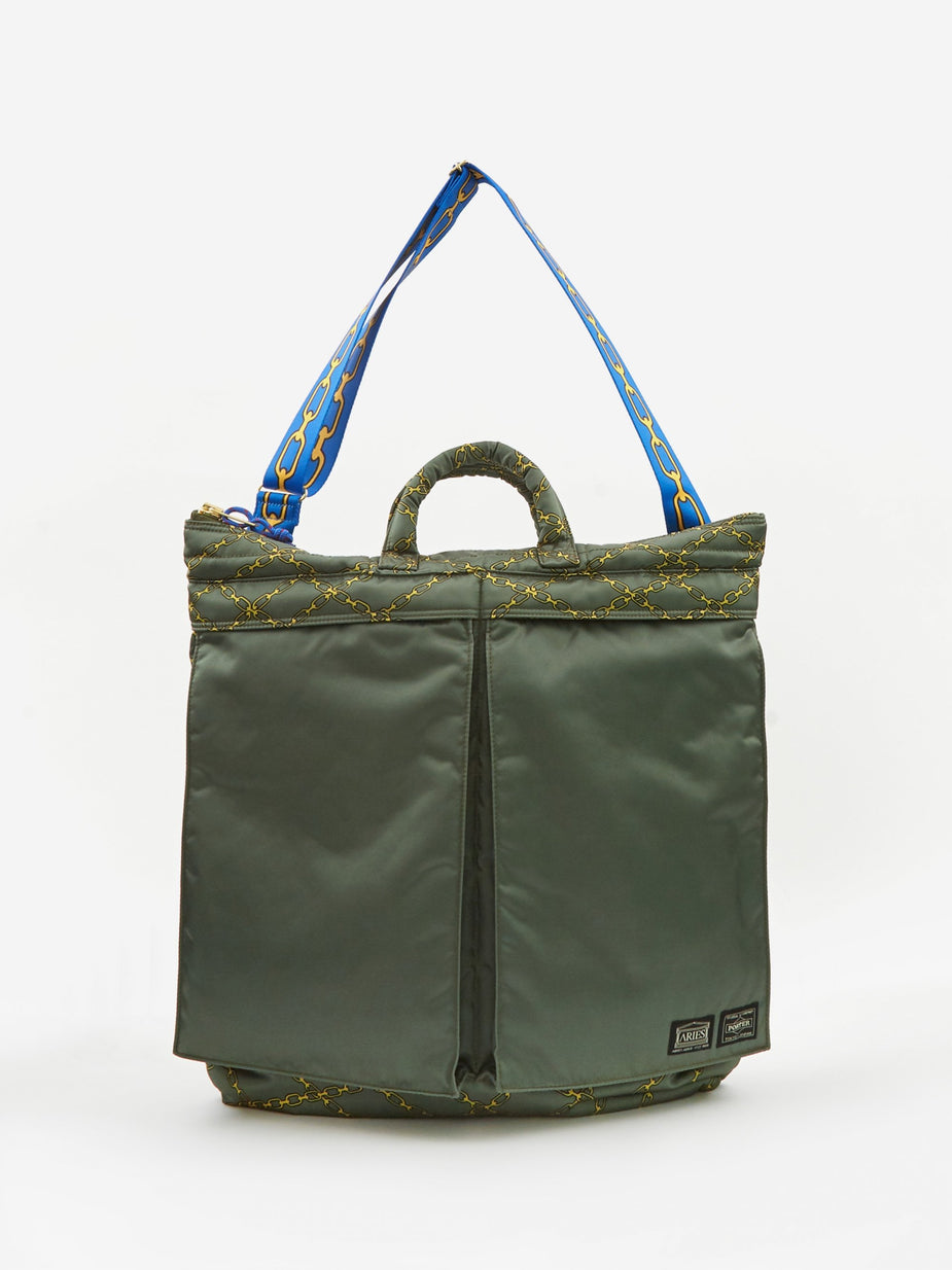 Aries Aries x Porter Yoshida & Co Helmet Bag - Green - Green