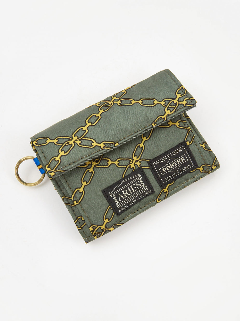 Aries Aries x Porter Yoshida & Co Wallet - Green - Green