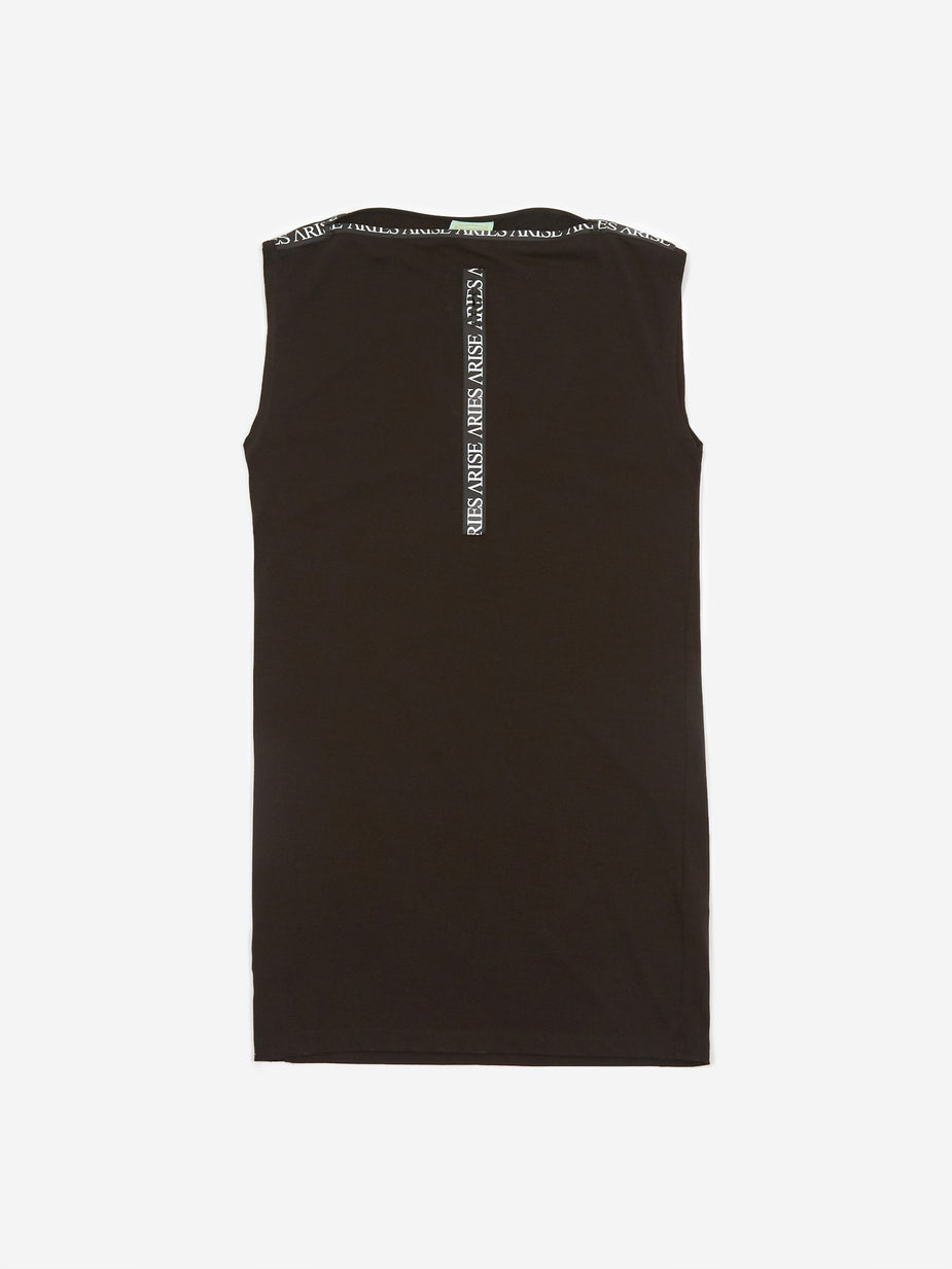 Aries Aries Zip Dress - Black - Black