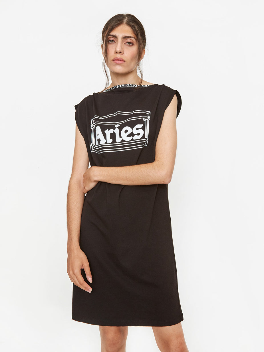 Aries Aries Zip Dress - Black - Black