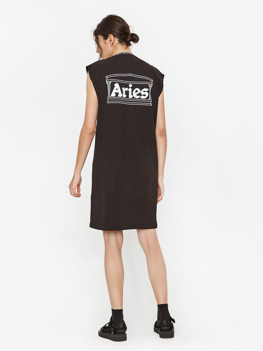 Aries Aries Zip Dress - Black - Black