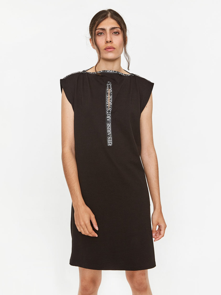 Aries Aries Zip Dress - Black - Black