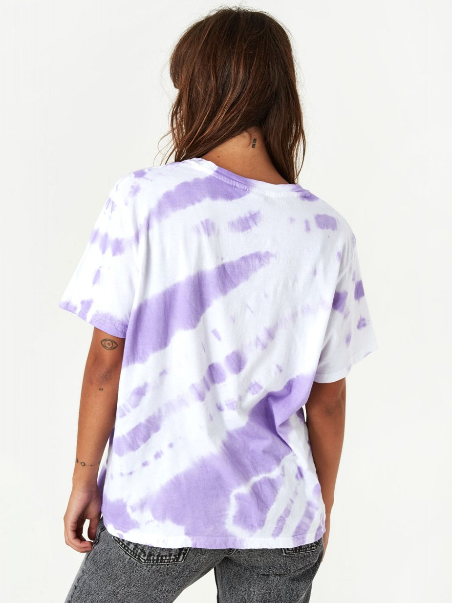 Ashley Williams Ashley Williams Cherub Devil Shortsleeve T-Shirt - Lilac Tie-Dye - Tie-Dye