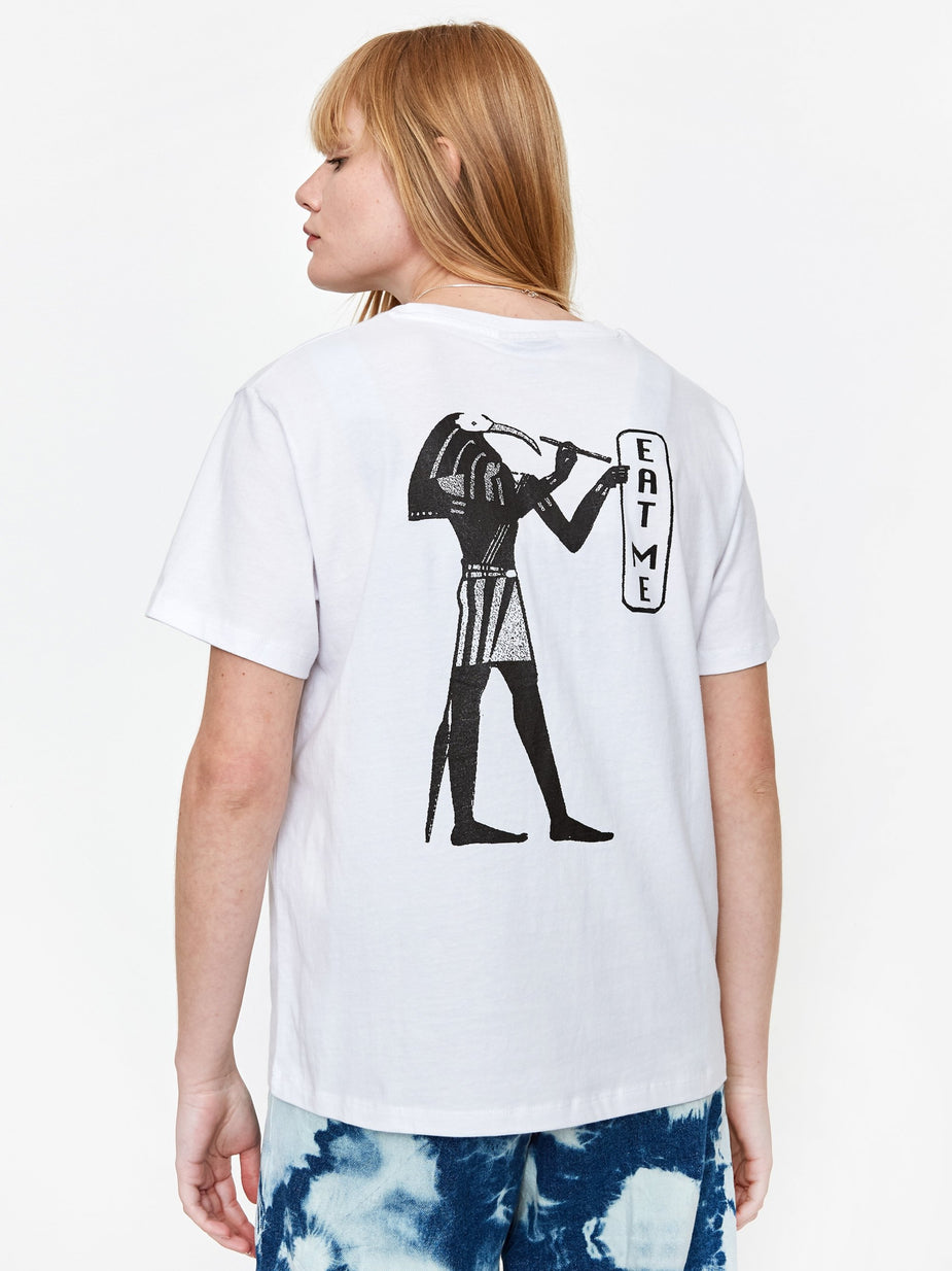 Ashley Williams Ashley Williams Eat Me Shortsleeve T-Shirt - White - White