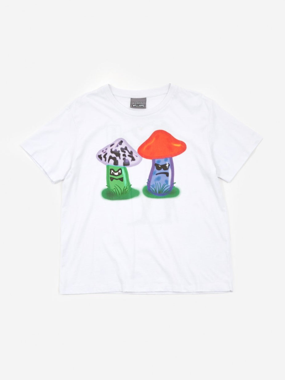 Ashley Williams Ashley Williams Eat Me Shortsleeve T-Shirt - White - White