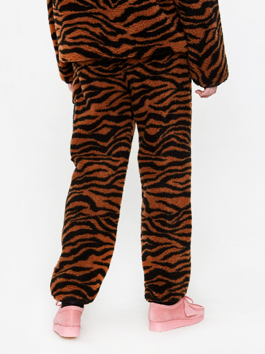Ashley Williams Ashley Williams Juju Fleece Trouser - Tiger - Animal Print