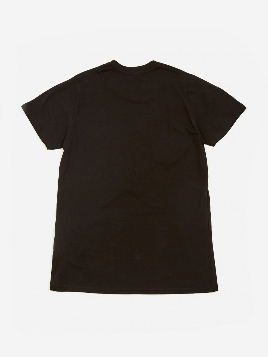 Ashley Williams Ashley Williams Metal Inside Shortsleeve T-Shirt - Black/Blue - Blue