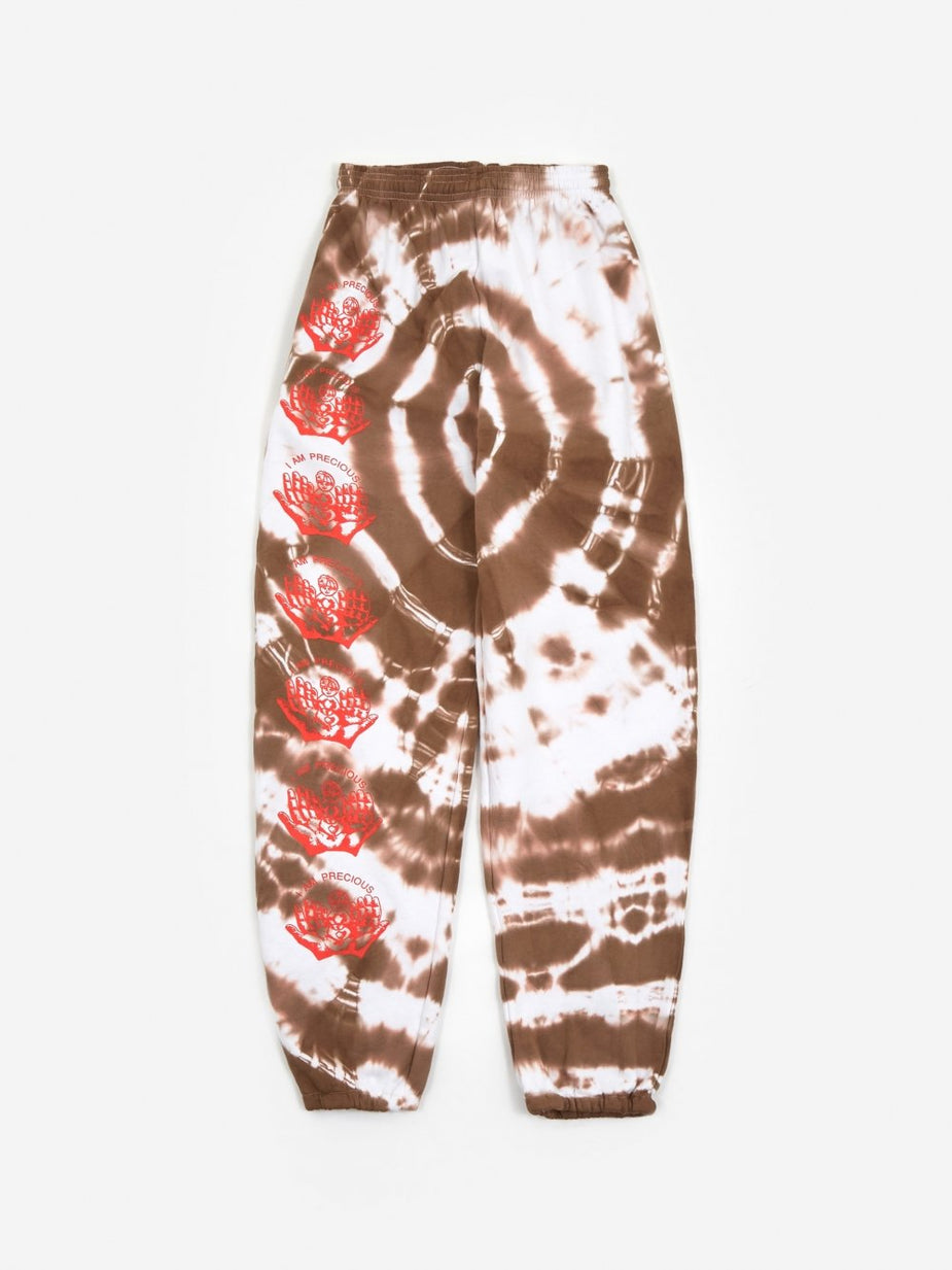 Ashley Williams Ashley Williams Precious Crewneck Sweatshirt - Tie Dye Brown - Brown