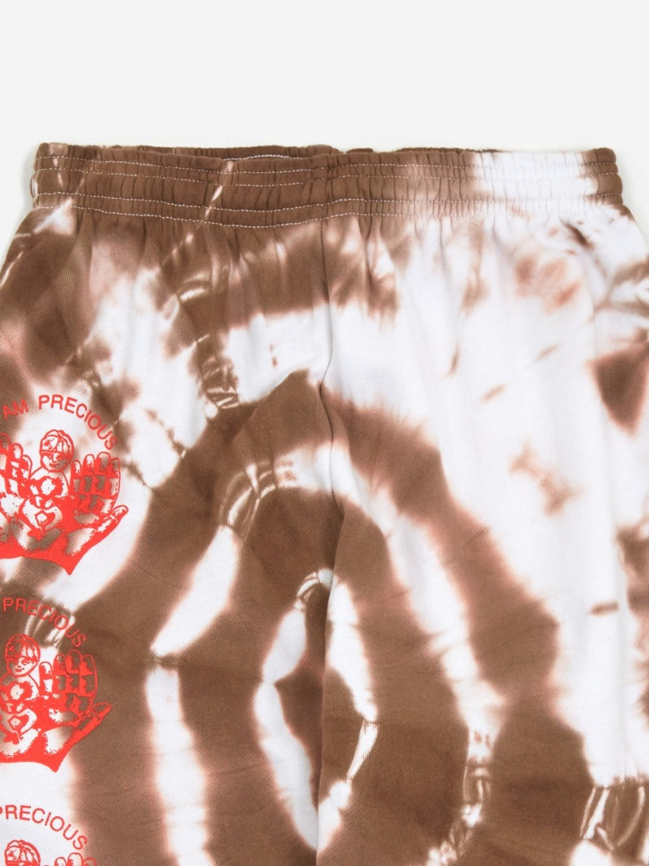 Ashley Williams Ashley Williams Precious Crewneck Sweatshirt - Tie Dye Brown - Brown