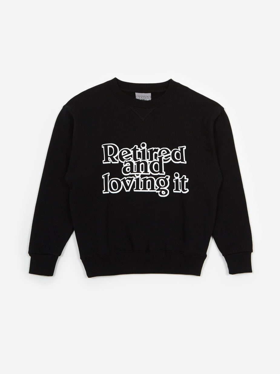 Ashley Williams Ashley Williams Retired Crewneck Sweatshirt - Black - Black