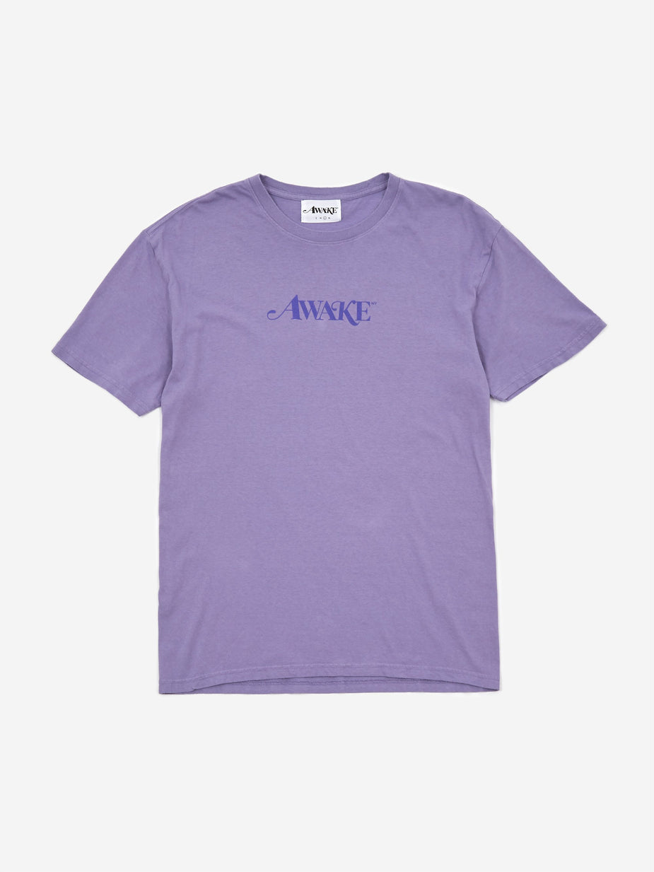 Awake NY Awake NY Classic Logo Shortsleeve T-Shirt - Purple - Purple