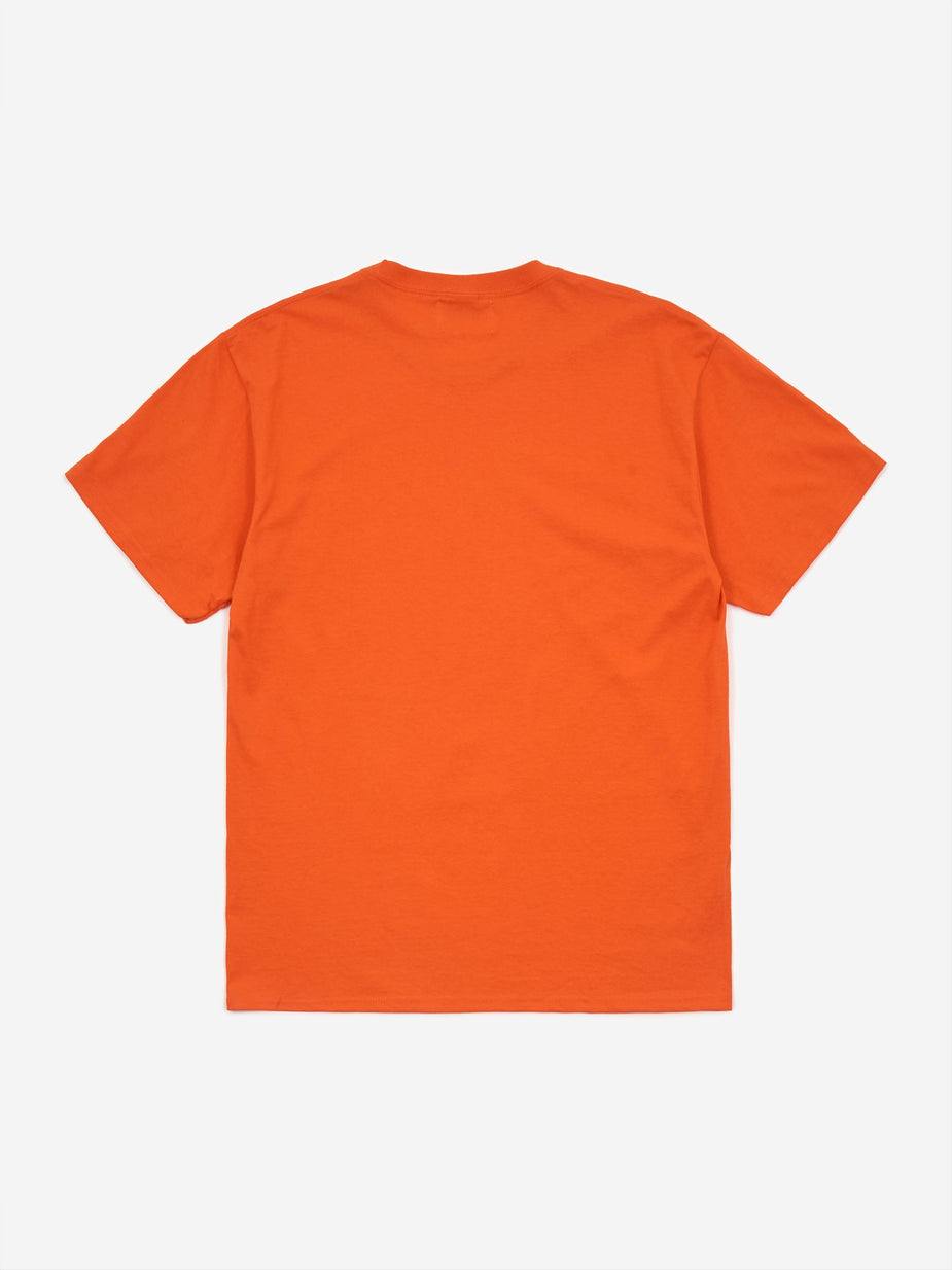 Awake NY Awake NY Classic Logo Shortsleeve T-Shirt - Red Orange - Red
