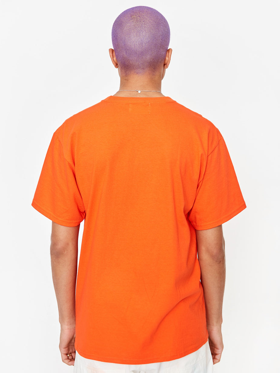 Awake NY Awake NY Classic Logo Shortsleeve T-Shirt - Red Orange - Red