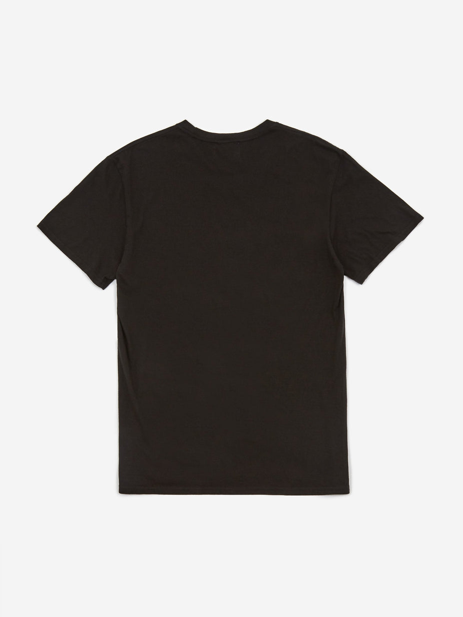 Awake NY Awake NY Classic Logo Shortsleeve T-Shirt - Washed Black - Black