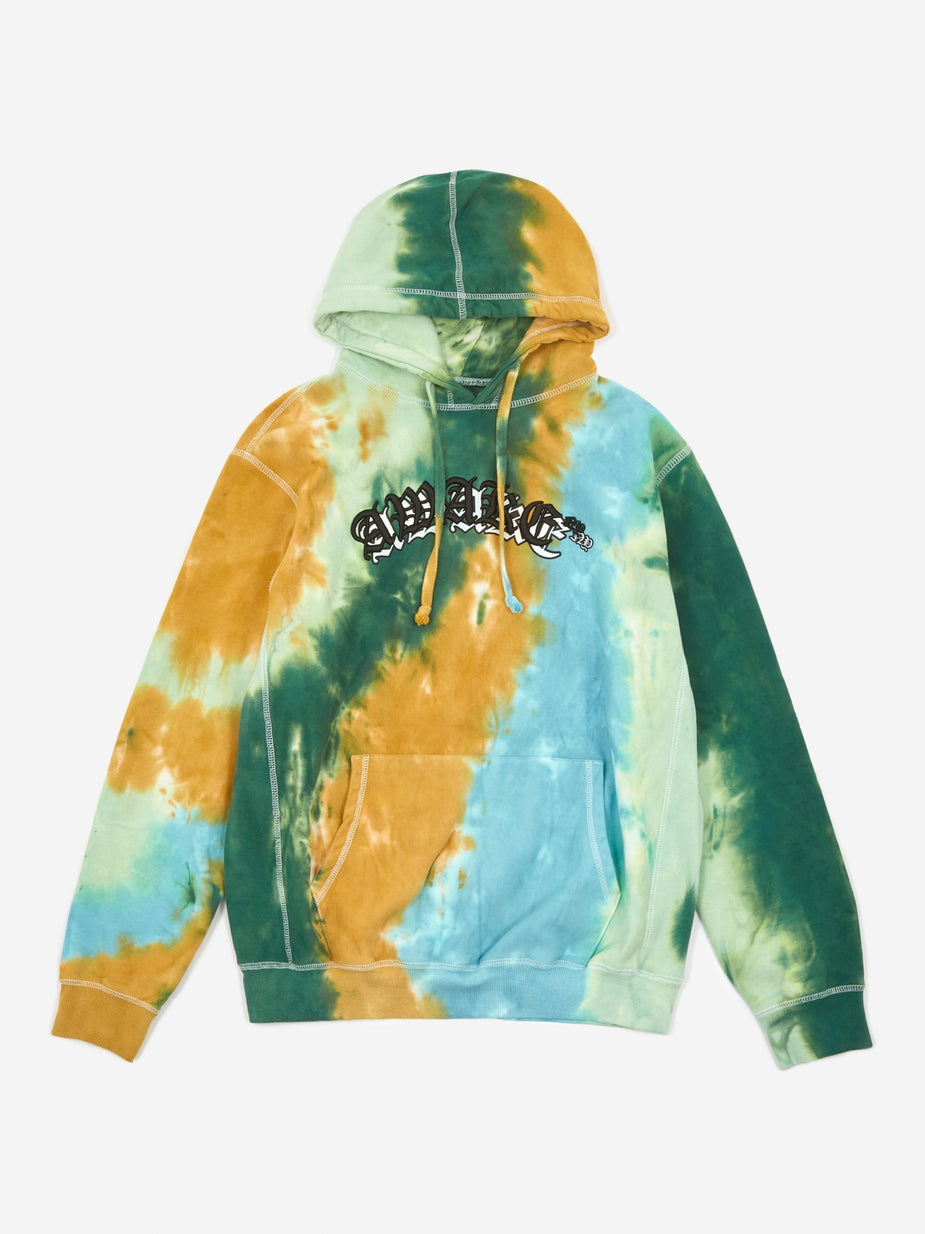 Awake NY Awake NY Double Varsity Hoodie - Multi Tie Dye - Multi