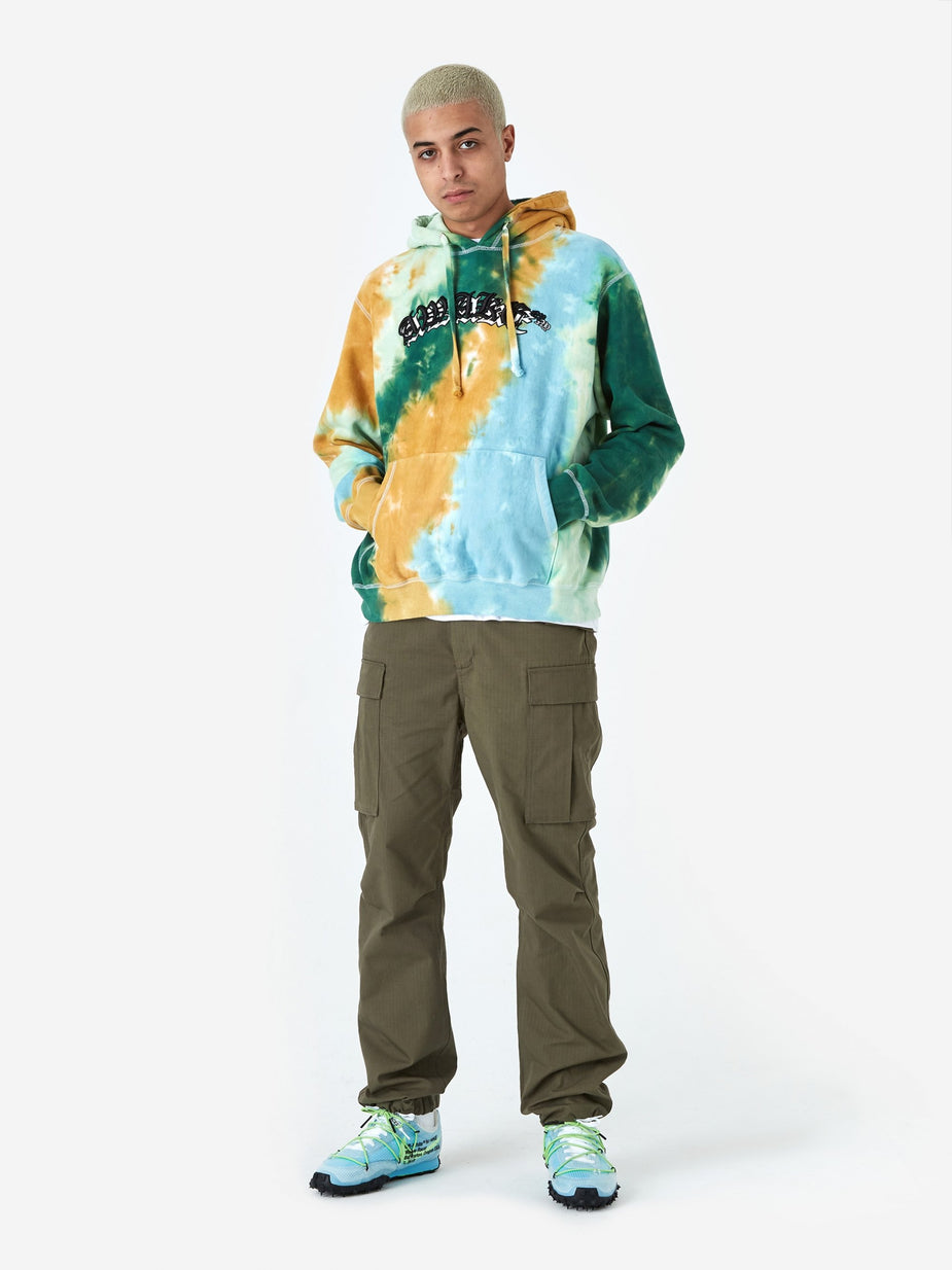 Awake NY Awake NY Double Varsity Hoodie - Multi Tie Dye - Multi