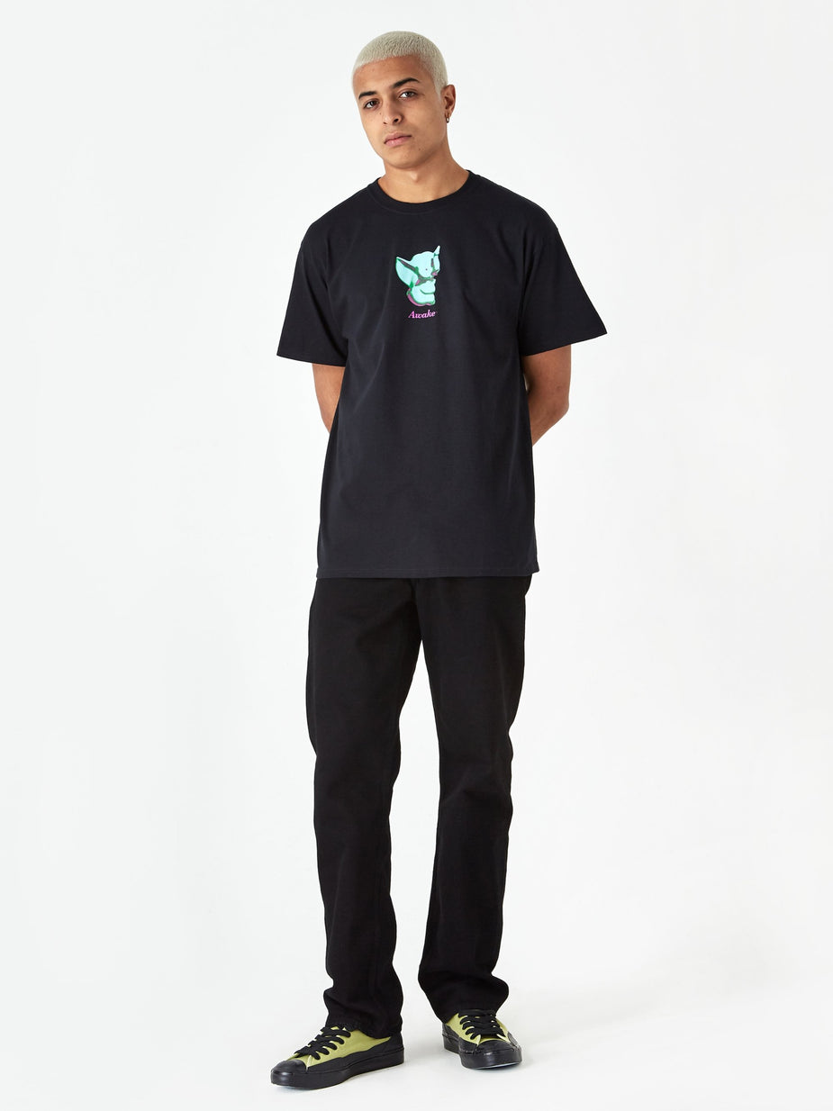 Awake NY Awake NY Elephant T-Shirt - Black - Black