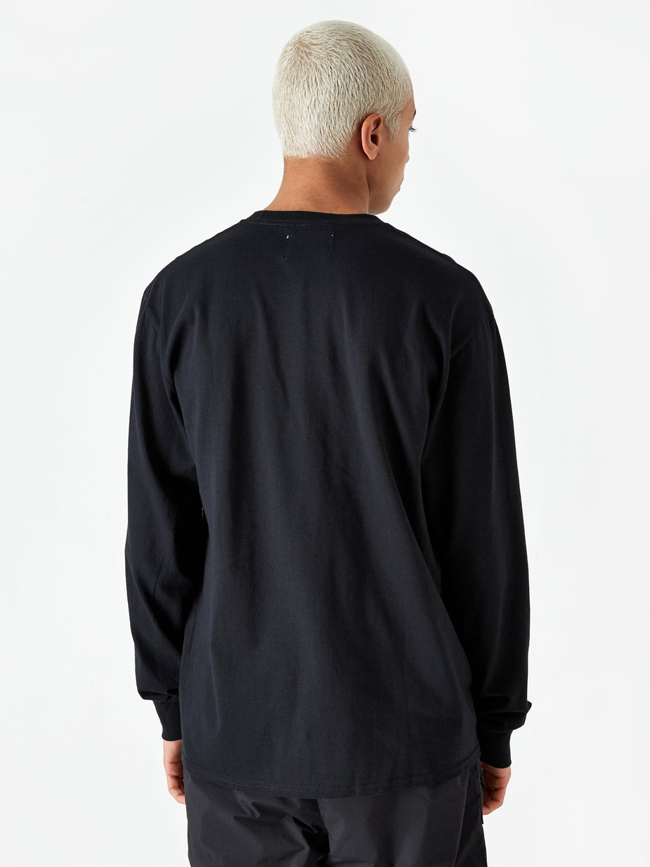 Awake NY Awake NY Mother Mary Longsleeve T-Shirt - Black - Black