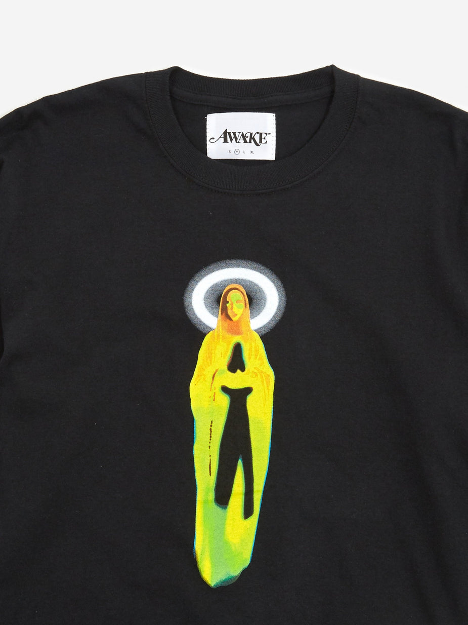 Awake NY Awake NY Mother Mary Longsleeve T-Shirt - Black - Black