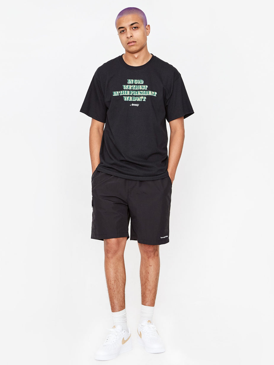 Awake NY Awake NY President Graphic Shortsleeve T-Shirt - Black - Black