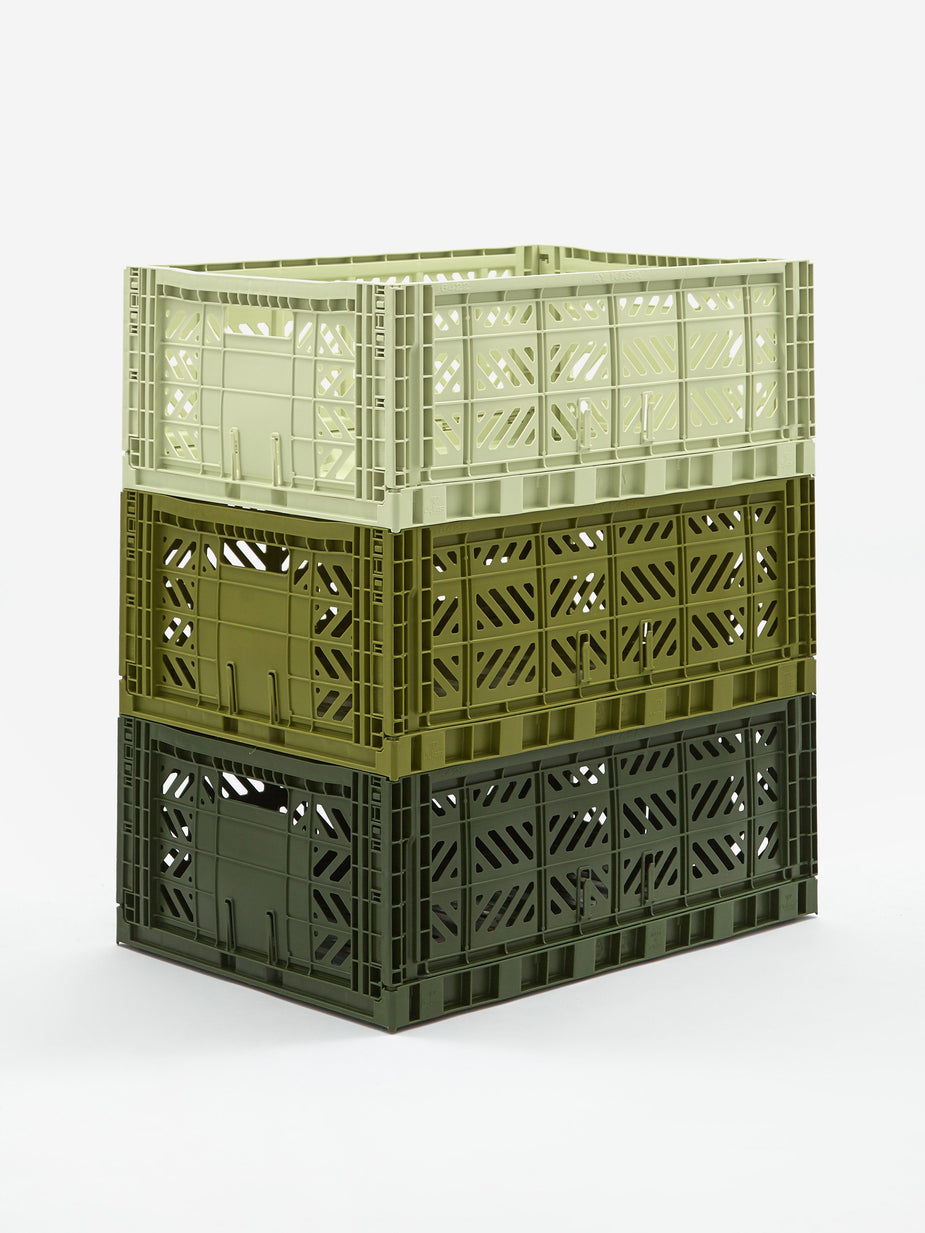 Aykasa Aykasa Maxi Crate - Khaki - Green