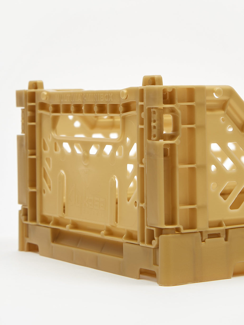 Aykasa Aykasa Mini Crate - Gold - Yellow