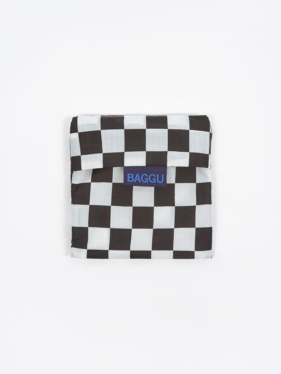 Baggu Baggu Standard Baggu - Checkerboard Black - Black